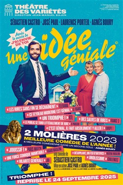 Affiche de Une idée géniale | avec Sébastien Castro
