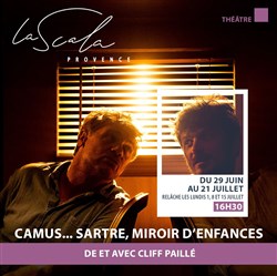 Affiche de Camus... Sartre, miroir d'enfances