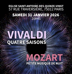 Affiche de Vivaldi Mozart : L'Expérience Paris Virtuosi