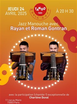 Affiche de Jazz manouche : Rayan et Roman Gontran