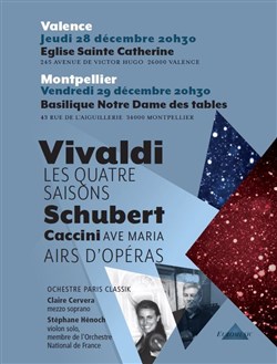 Affiche de Vivaldi, Schubert & Caccini | à Valence