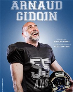 Affiche de Arnaud Gidoin dans 55 ans