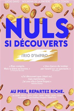 Affiche de Nuls si découverts - Trio d'impro