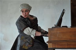 Affiche de A.M. Bach. Une femme... Un clavecin... Une histoire