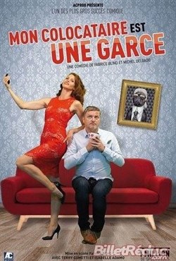 Affiche de Mon colocataire est une garce