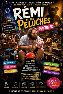 Affiche de Rémi et les peluches magiques