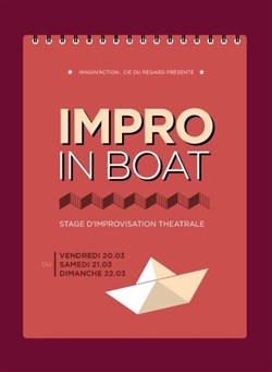 Affiche de Impro in Boat | Stage d'improvisation