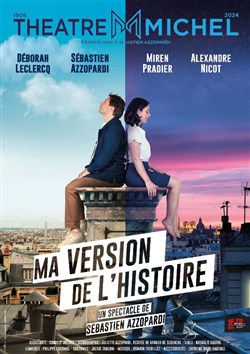 Affiche de Ma version de l'histoire | de et avec Sébastien Azzopardi