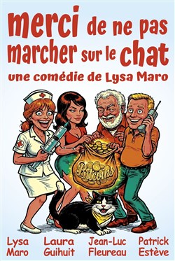 Affiche de Merci de ne pas marcher sur le chat