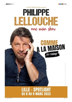 Affiche de Philippe Lellouche dans Comme à la maison | en rodage
