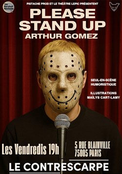 Affiche de Arthur Gomez dans Please stand up
