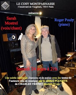 Affiche de Sarah Mostrel avec Roger Pouly