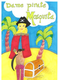 Affiche de Dame Pirate Mosquita