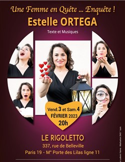 Affiche de Estelle Ortega dans Une Femme en Quête... Enquête !