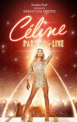 Affiche de Céline part en live