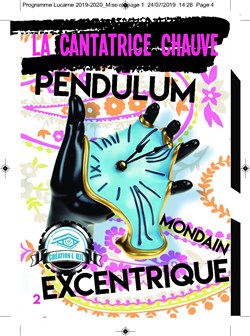 Affiche de La cantatrice chauve