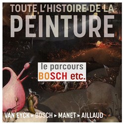 Affiche de Toute l'Histoire de la Peinture / Parcours Bosch Etc (C)