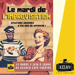 Affiche de Mardi de l'improvisation avec Les Voleurs de Sourire