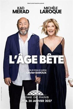 Affiche de L'Âge bête | avec Kad Merad et Michèle Laroque