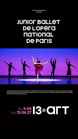 Affiche de Junior Ballet de l'Opéra National de Paris