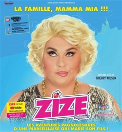 Affiche de Zize dans La famille Mamma Mia