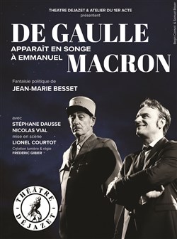 Affiche de De Gaulle apparaît en songe à Emmanuel Macron
