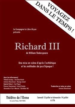 Affiche de Richard III