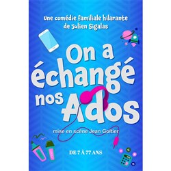 Affiche de On à échangé nos ados