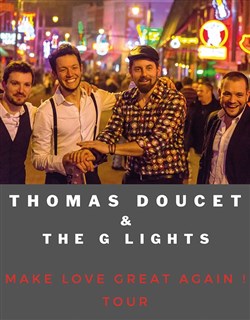 Affiche de Thomas Doucet & The G-Lights