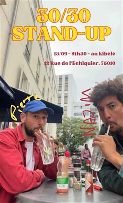 Affiche de 30/30 Stand Up : Pierre et Najim