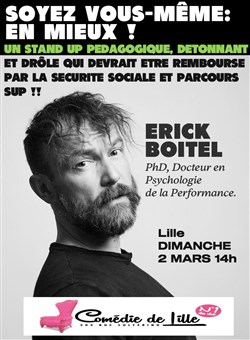 Affiche de Erick Boitel dans Soyez vous-même : en mieux !