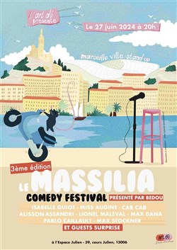 Affiche de Massilia Comedy Festival