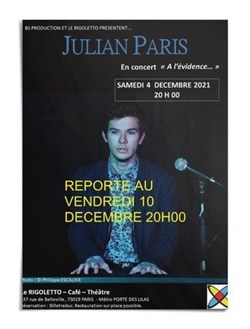 Affiche de Julian Paris