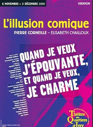 Affiche de L'Illusion Comique | Theatre d'Ivry