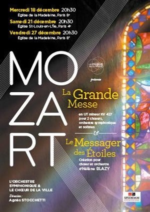 Affiche de Grande Messe en UT de Mozart