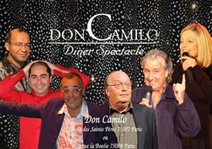 Affiche de Don camilo diner spectacle
