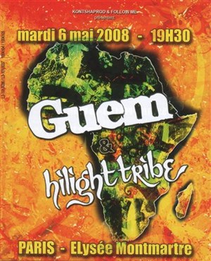 Affiche de Guem + Hilight Tribe
