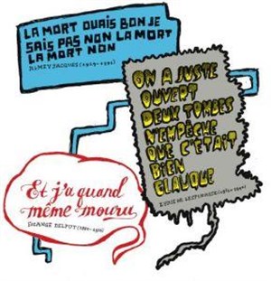 Affiche de La Mastication des morts | Théâtre du Rond Point
