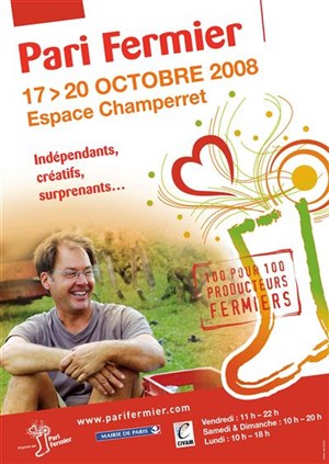 Affiche de Salon Paris Fermier 2008