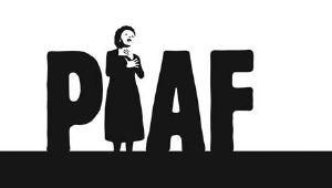 Affiche de Piaf : une vie en rose et noir | La Cigaliere