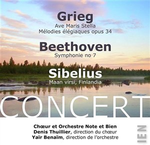 Affiche de Concert Note et Bien