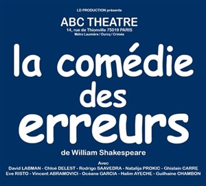 Affiche de La comédie des erreurs