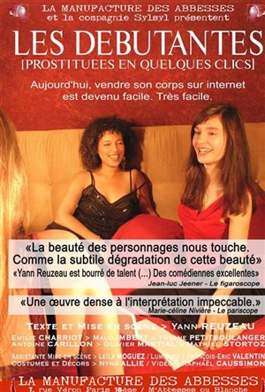 Affiche de Les débutantes (prostituées en quelques clics)
