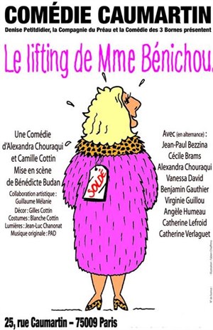 Affiche de Le lifting de madame benichou | comédie caumartin