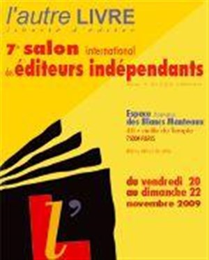 Affiche de Salon des éditeurs indépendants - L'autre Livre | Espace des Blancs-Manteaux