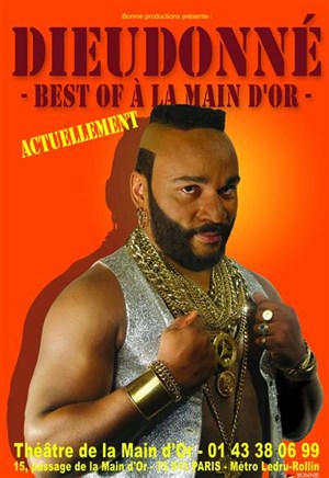 Affiche de Dieudonné dans Le Meilleur de Dieudo : Best of 1