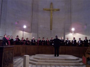 Affiche de Concert de l'Ensemble Vocal Gérard George