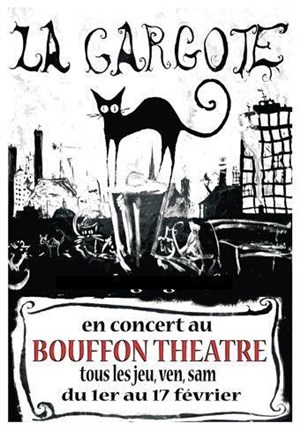 Affiche de La Gargote au Bouffon Théâtre
