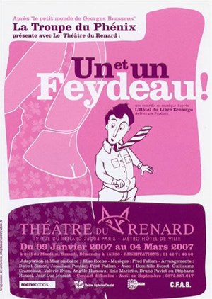 Affiche de Un et Un Feydeau!