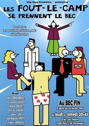 Affiche de Les Fout-Le-Camp se prennent le Bec